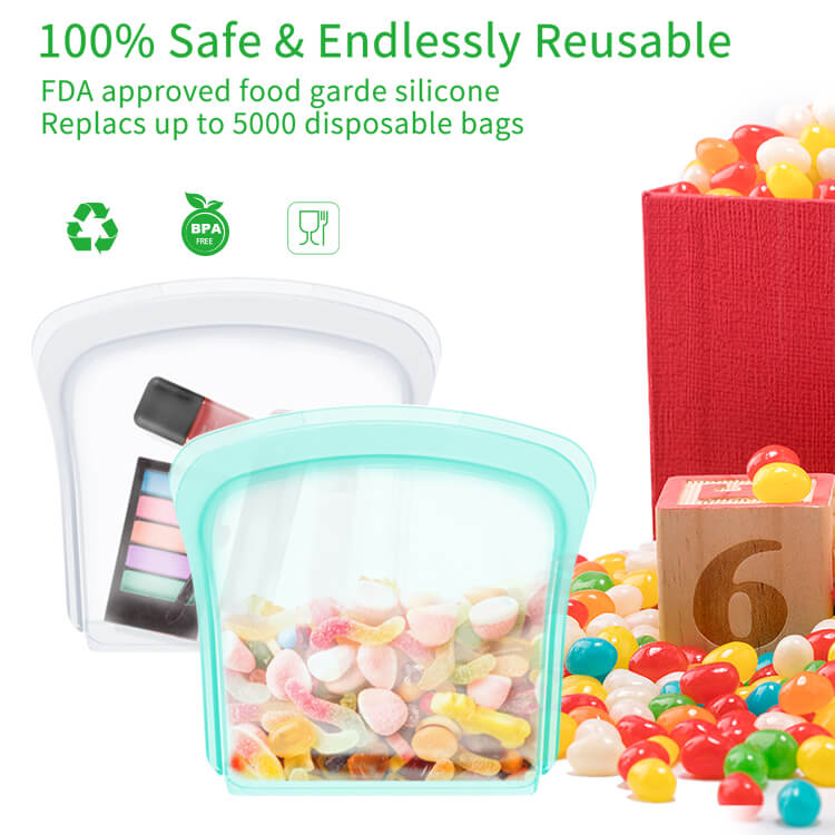 200ml LFGB silicone food bag (5)