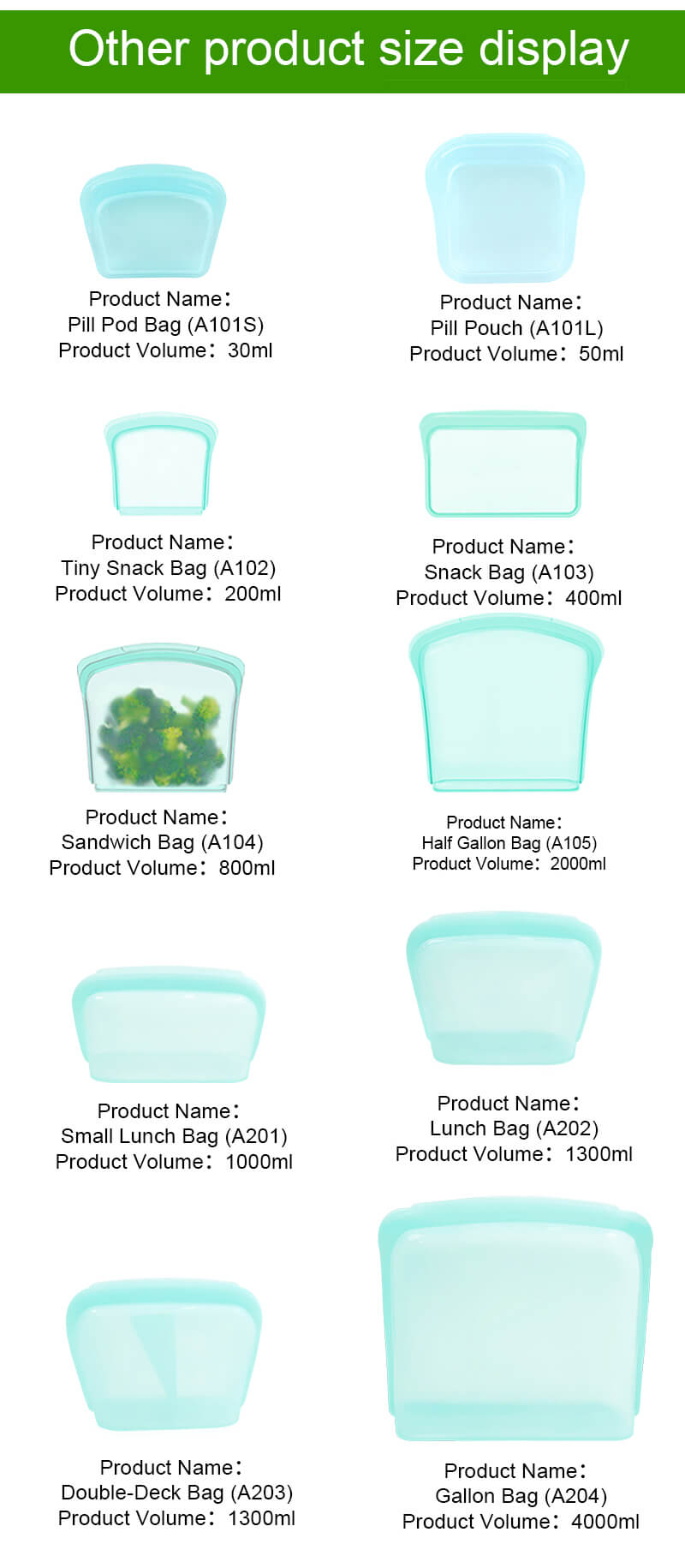 200ml LFGB silicone food bag details (12)