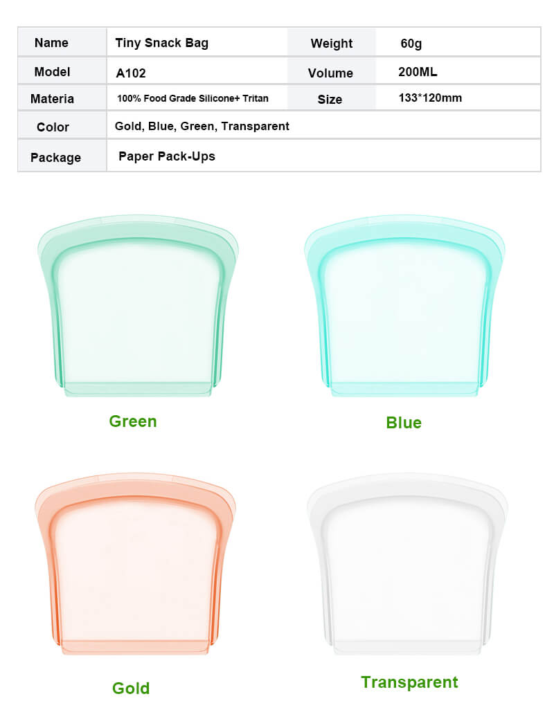 200ml LFGB silicone food bag details (5)