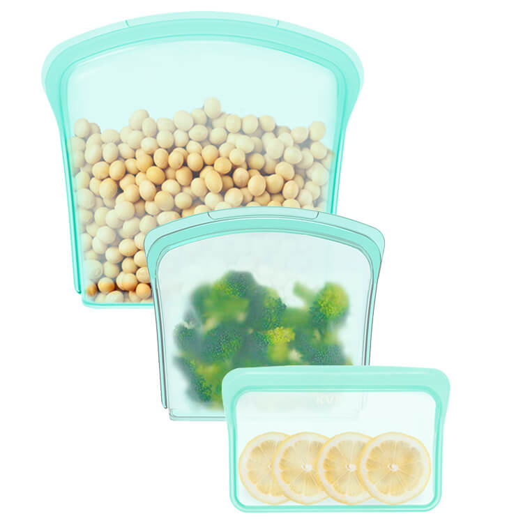 3 Pack 100% platinum silicone food bag (2)