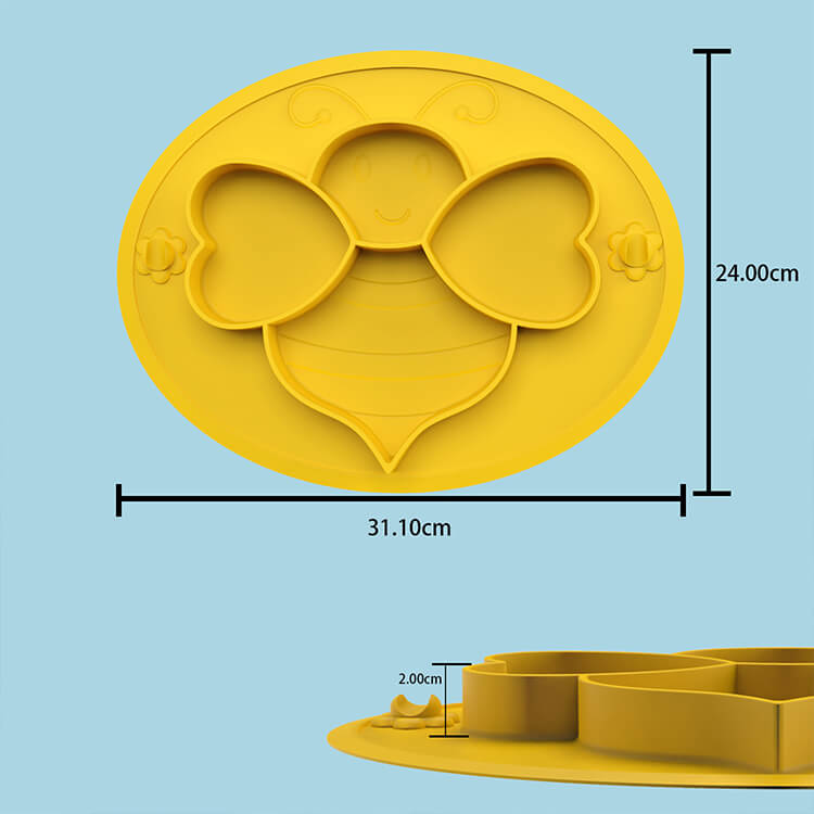 Bee plate (5)