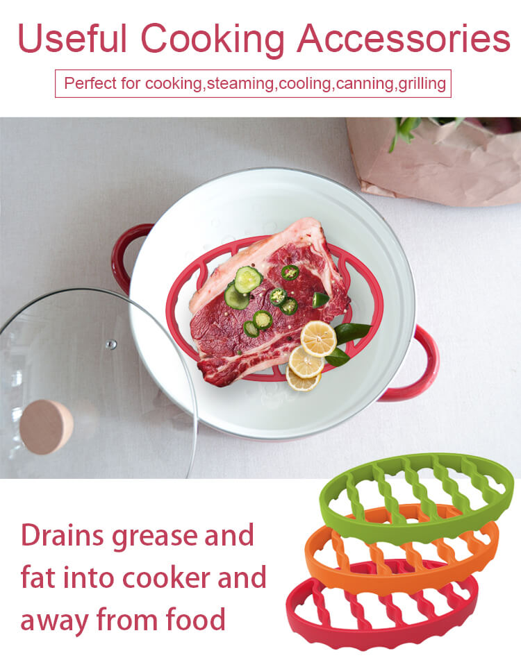 Single oval silicone bakeware details (1)