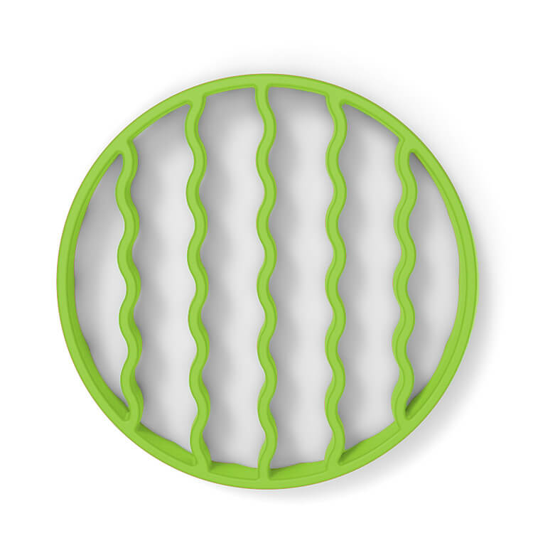 Single round silicone steaming rack (10)