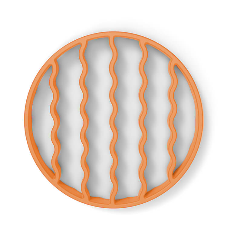 Single round silicone steaming rack (9)